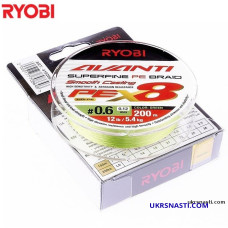 Шнур Ryobi Avanti X8 GR размотка 200м зелёный Новинка 2021